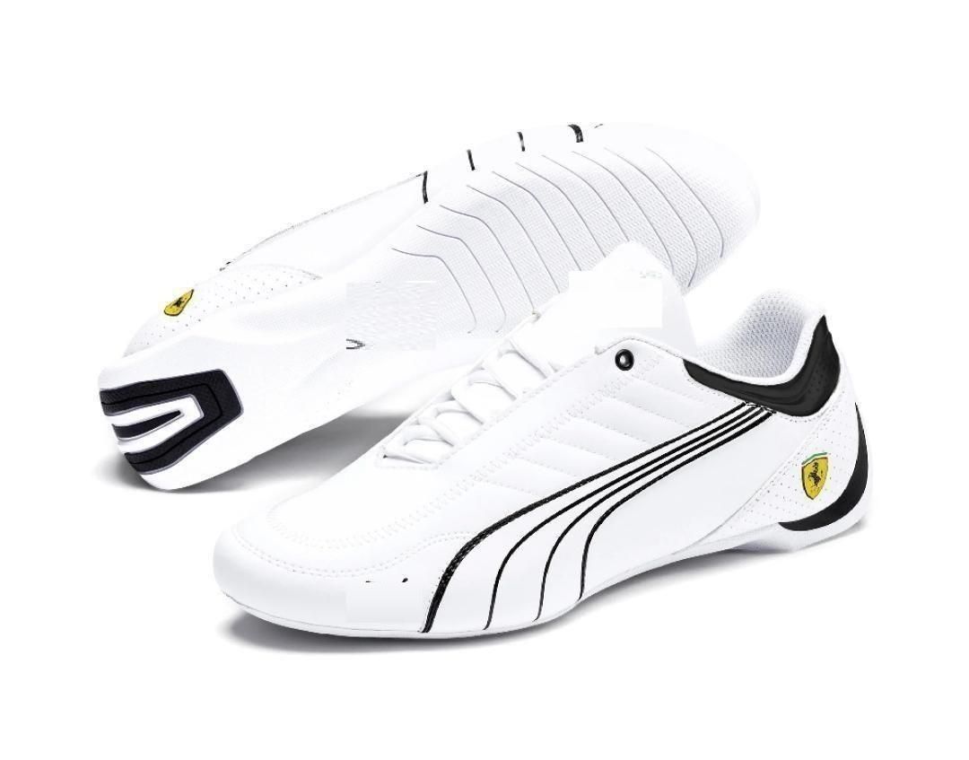 Men’s Drift Racer Style Sneakers – Ferrari-Inspired Sports Look, PVC Sole